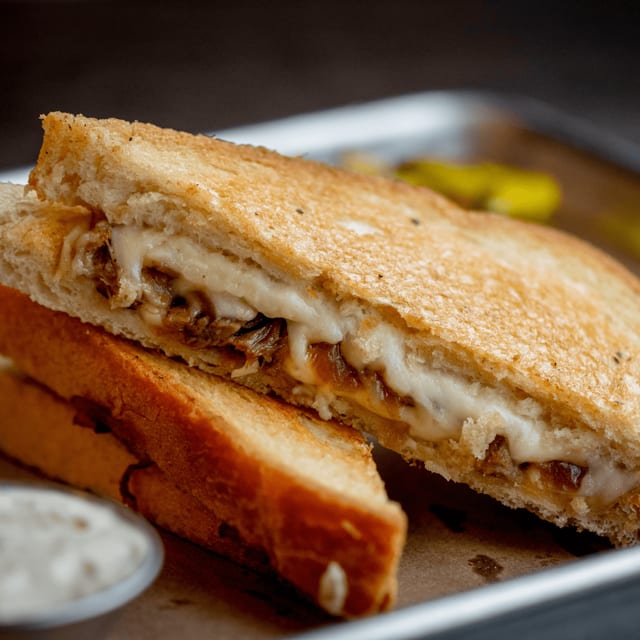 Smoked Brisket Grilled Cheese.